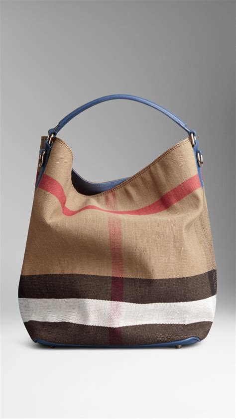 burberry hobo canvas e pelle|thomas burberry purses.